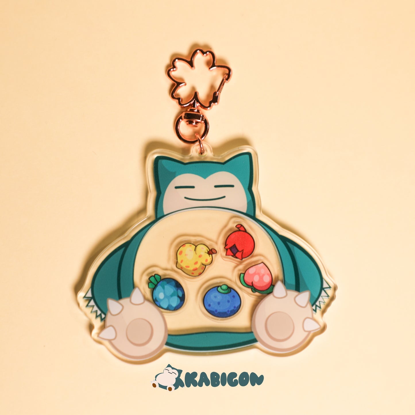 SNORLAX SHAKE KEYCHAIN