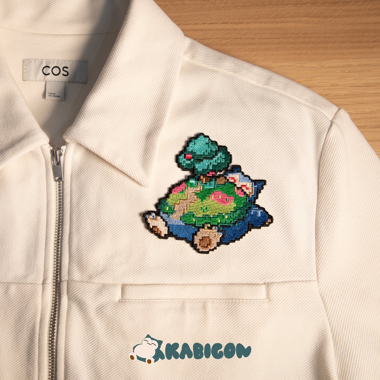 IRON-ON SNORLAX PATCH