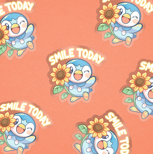 PIPLUP AFFIRMATION STICKER