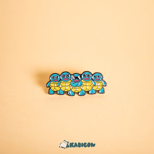 SQUIRTLE SQUAD PIN