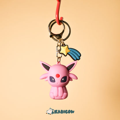 EEVEE & EVOLUTIONS 3D Keychain