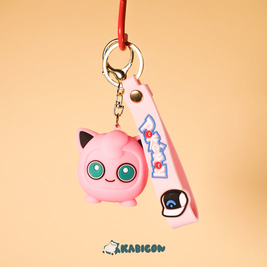 JIGGLYPUFF 3D Keychain