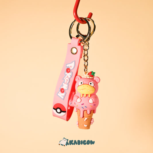 SLOWPOKE ICE CREAM 3D Keychain