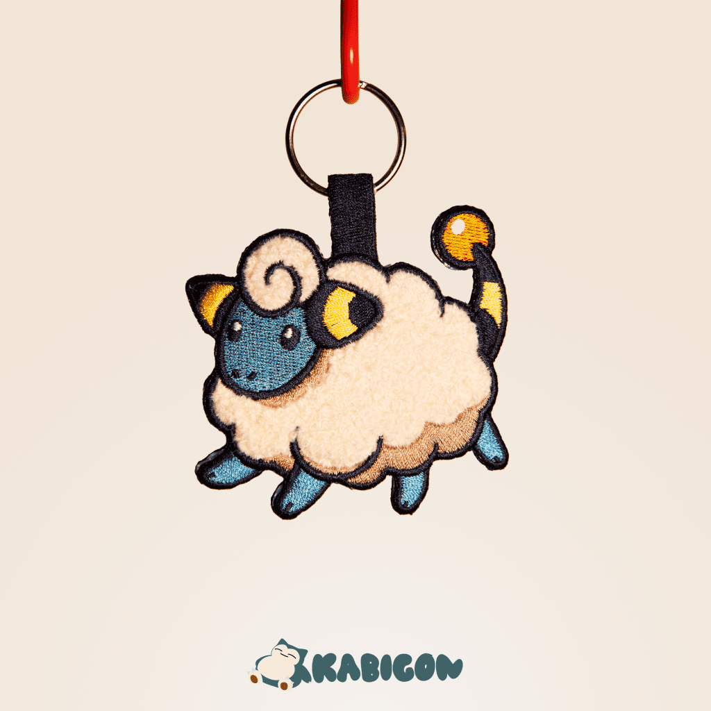 mareep (fluffy) keytag