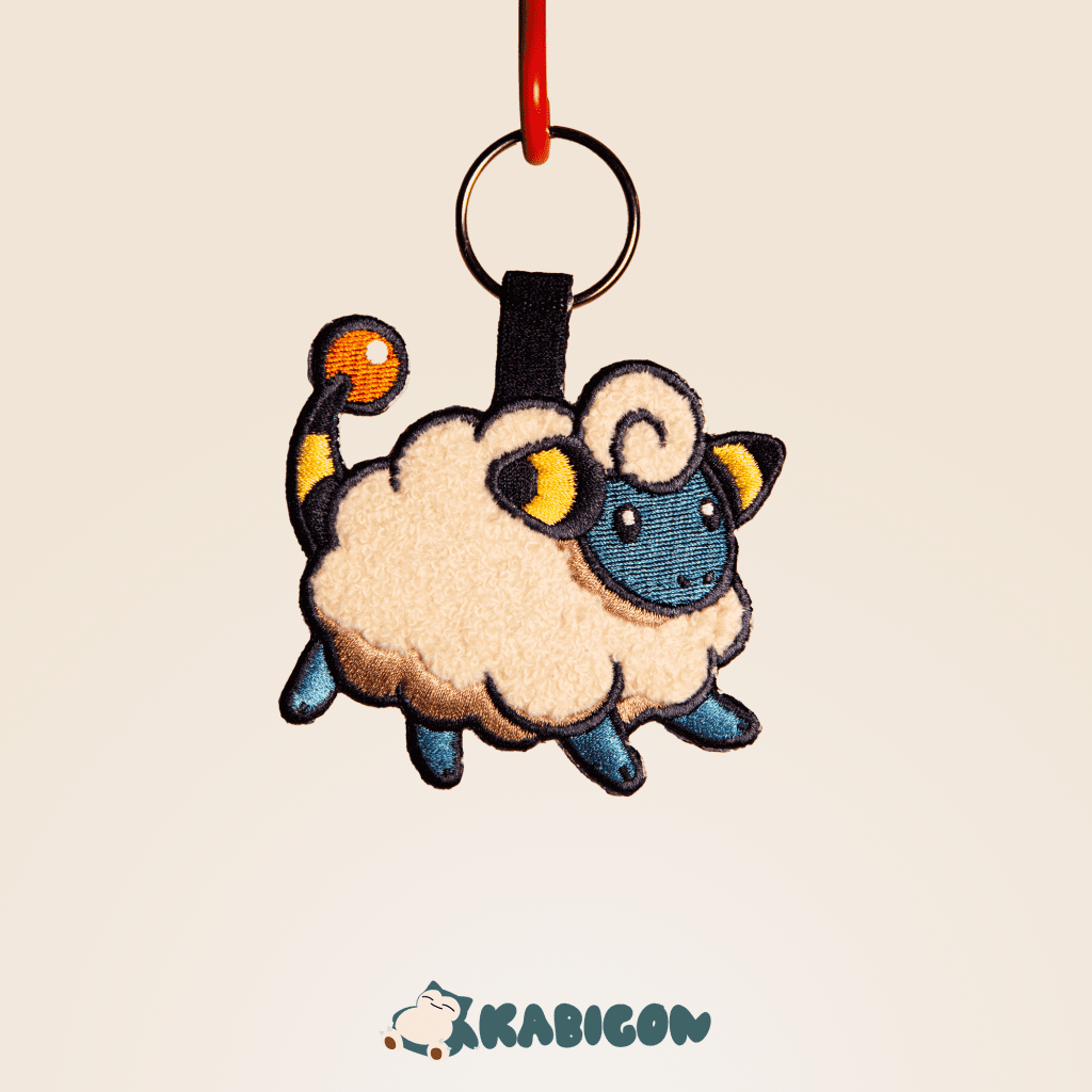 mareep (fluffy) keytag