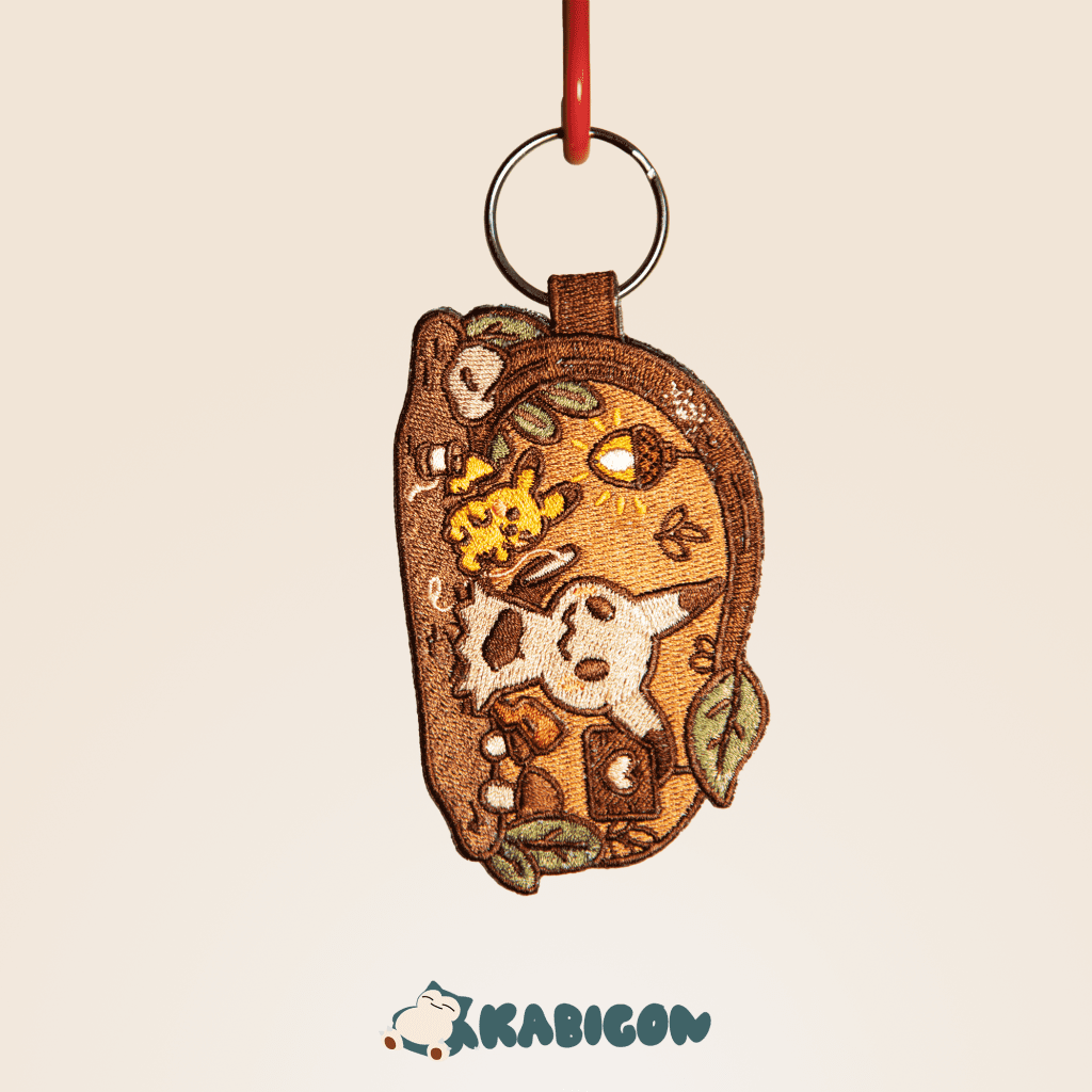 mimikyu keytag forest friend