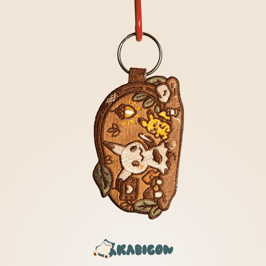 mimikyu keytag forest friend