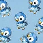 piplup pixel sticker