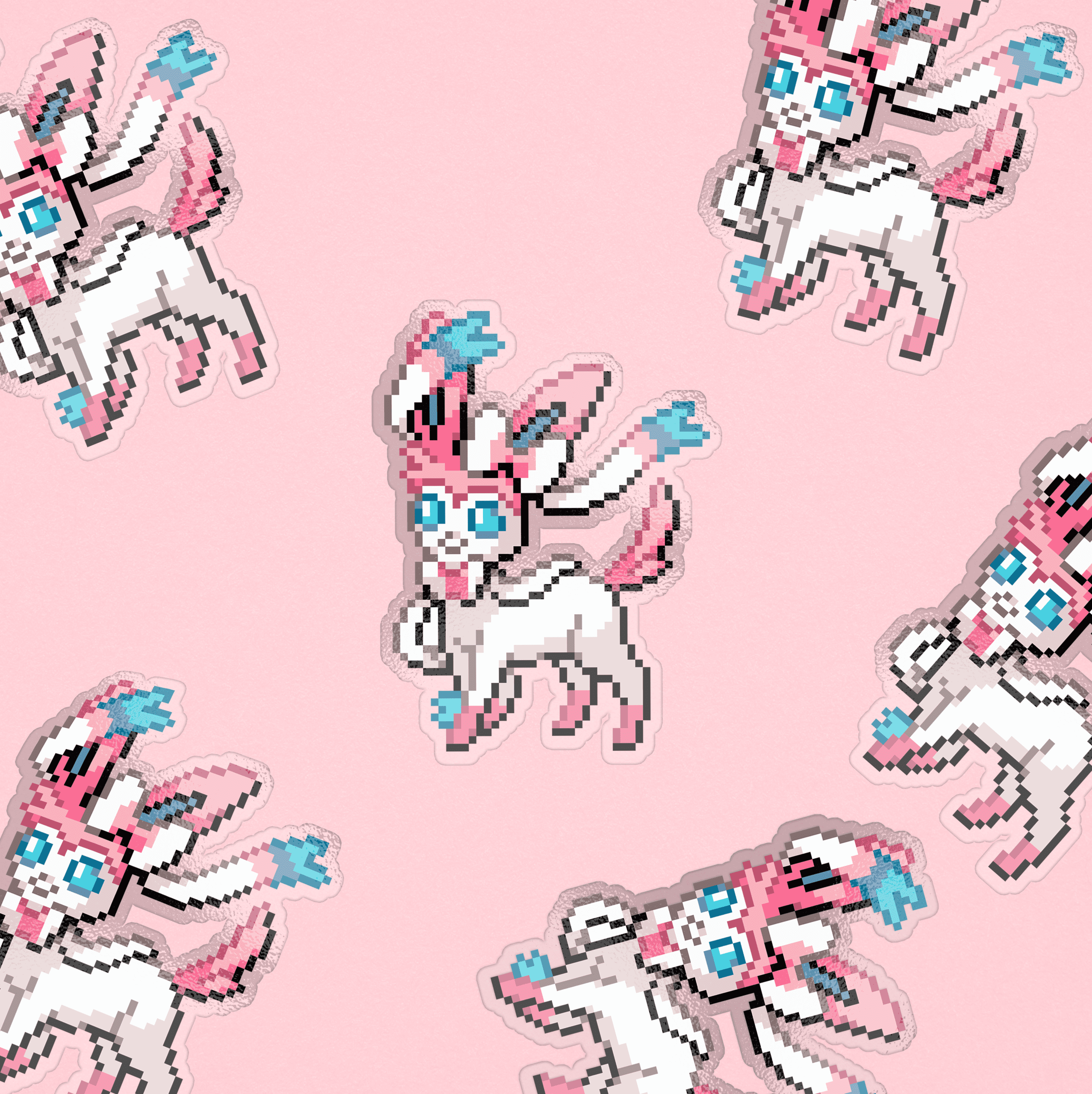 sylveon pixel sticker sylveon pixel sticker