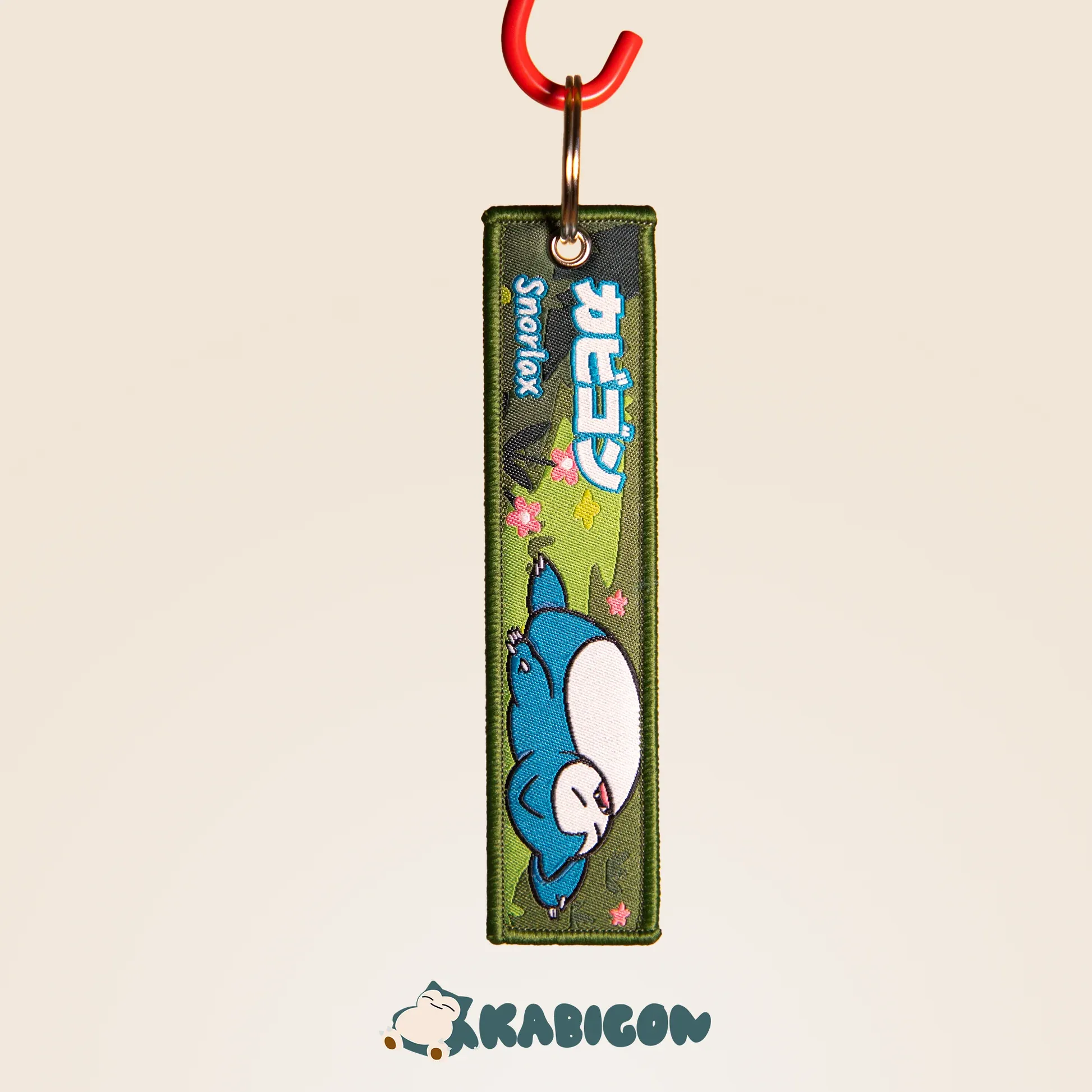 snorlax keytag