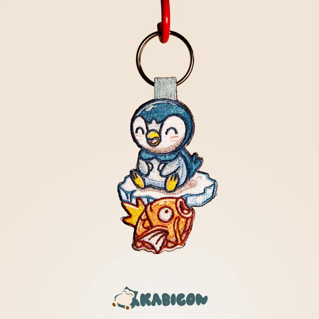 piplup & magikarp keytag