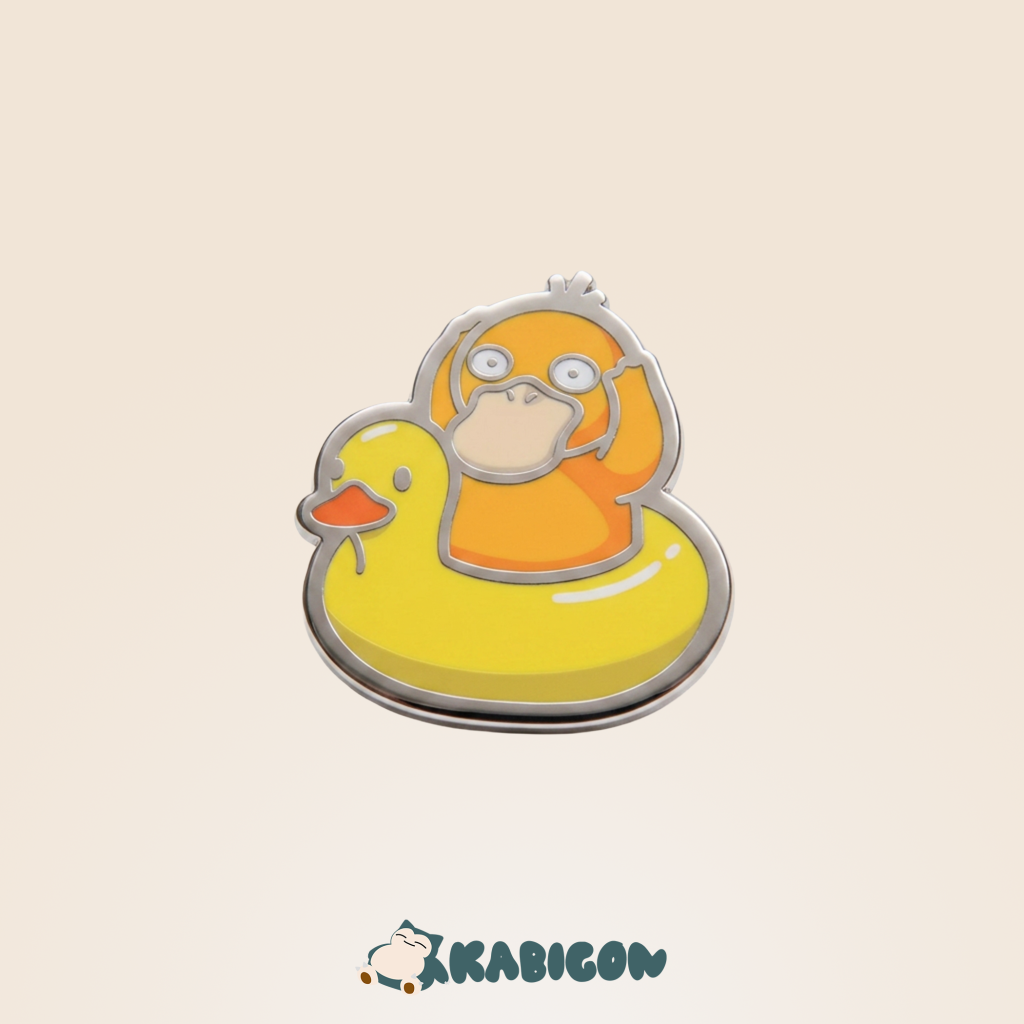 psyduck floatie pin